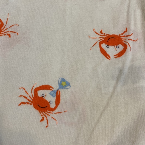 Joules 2 piece onesie tshirt & overalls with crab 🦀  design Size 3-6M - Picture 8 of 16